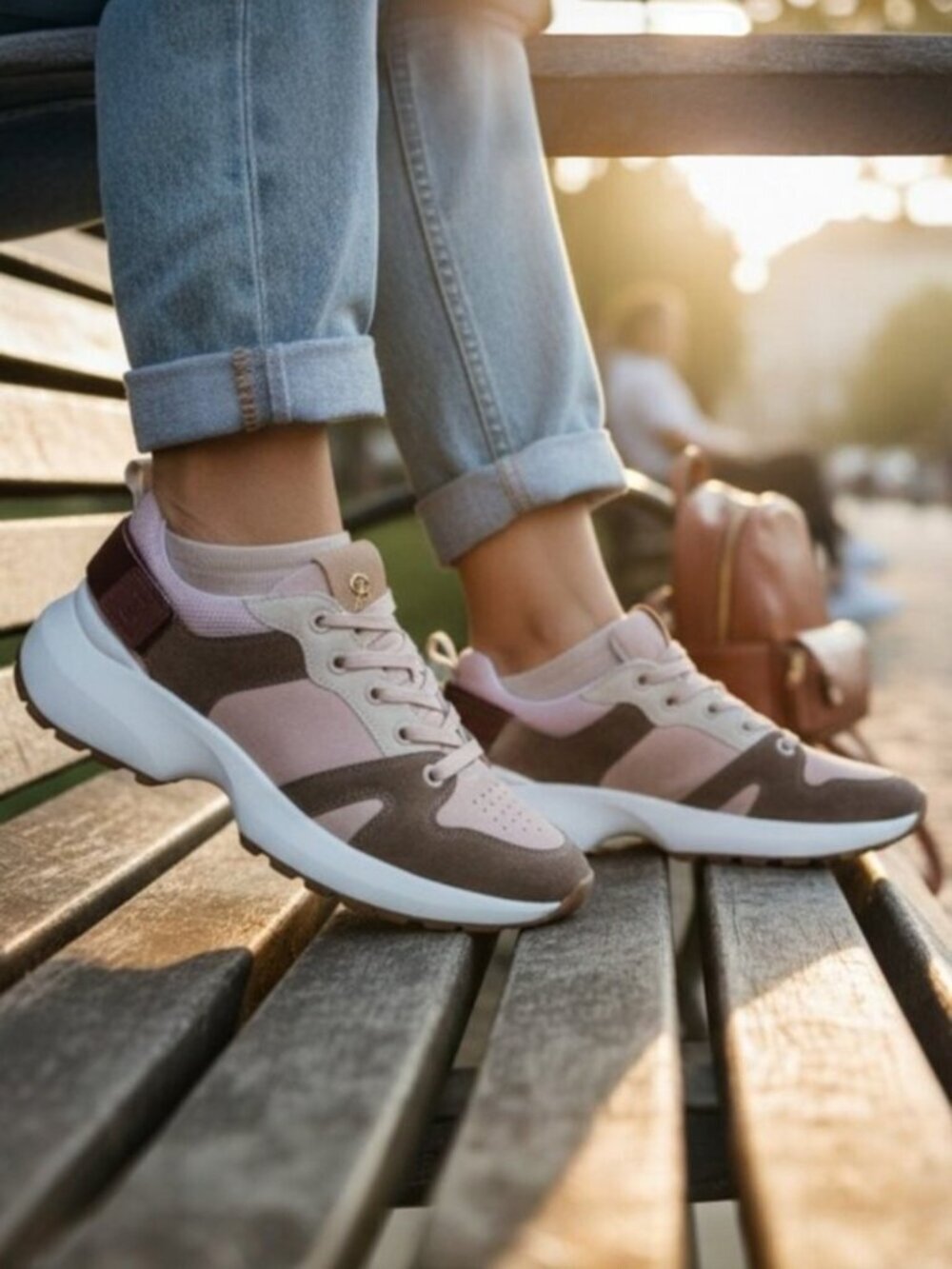 Veronica Beard Original Prototype Grey Mink Rose Dust Suede Lace-Up Sneaker SZ 6